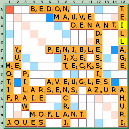 Grille de jeu