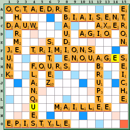 Grille de jeu