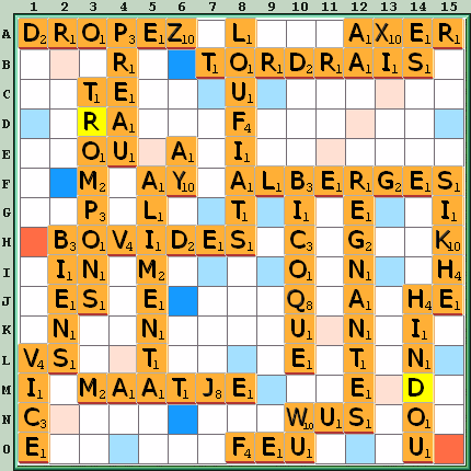 Grille de jeu