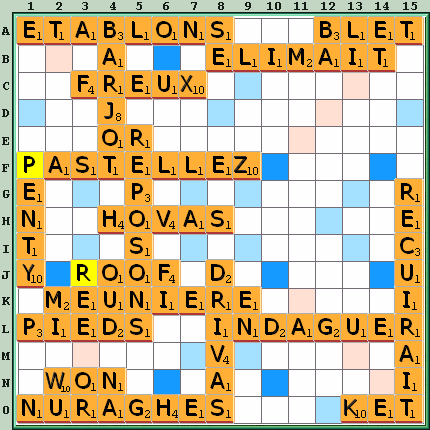 Grille de jeu