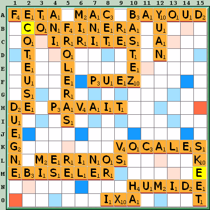 Grille de jeu