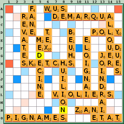 Grille de jeu