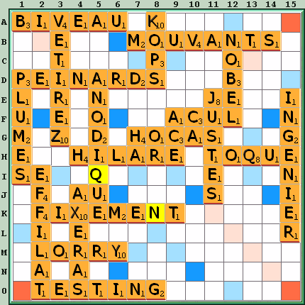 Grille de jeu