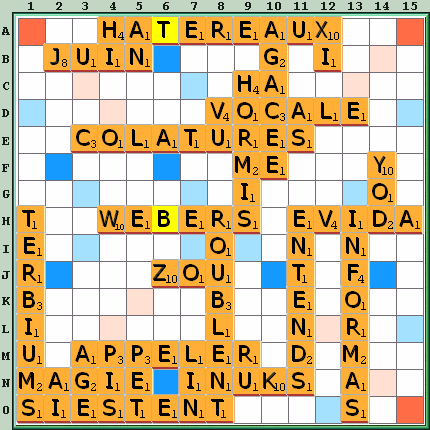 Grille de jeu