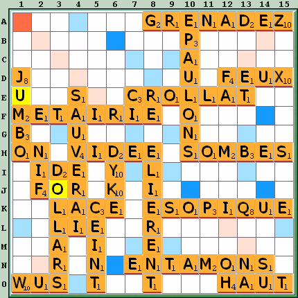 Grille de jeu