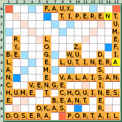 Grille de jeu