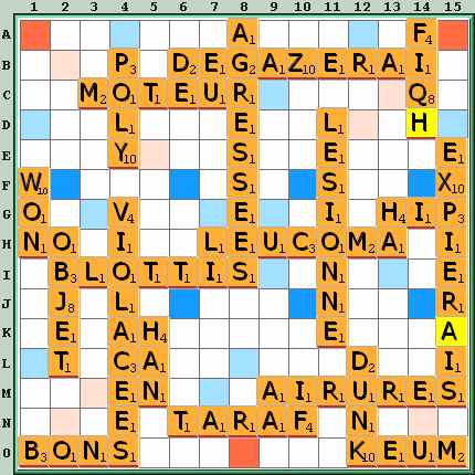 Grille de jeu