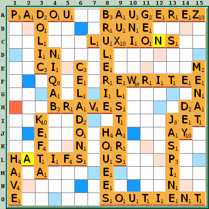 Grille de jeu
