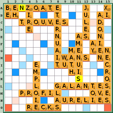 Grille de jeu