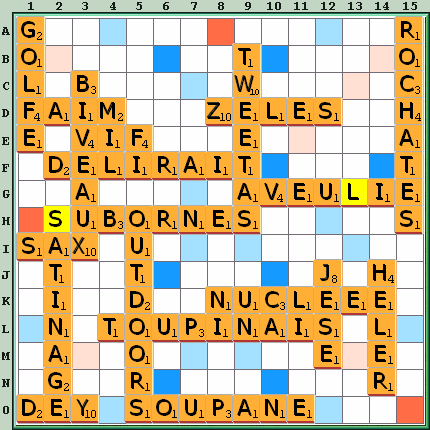 Grille de jeu
