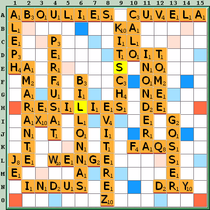 Grille de jeu