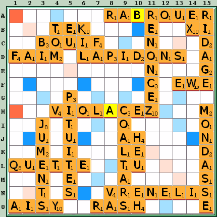 Grille de jeu