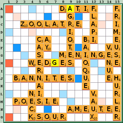 Grille de jeu