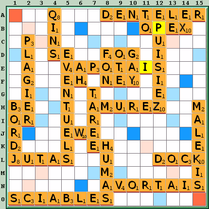 Grille de jeu