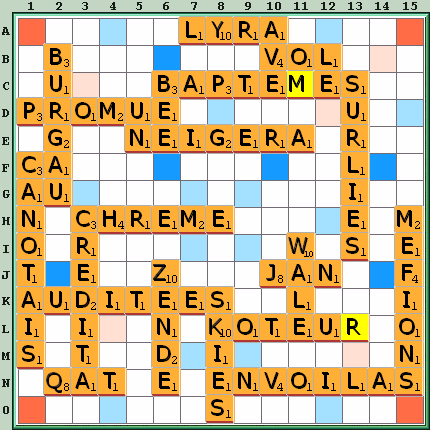 Grille de jeu