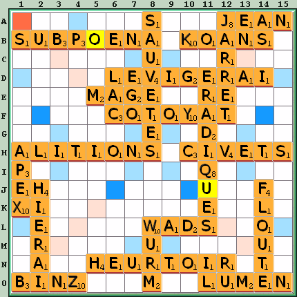 Grille de jeu