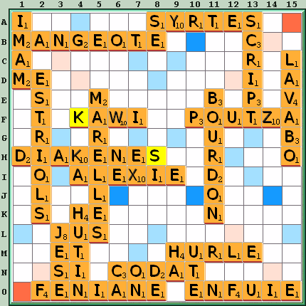 Grille de jeu