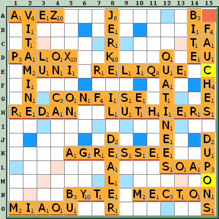 Grille de jeu