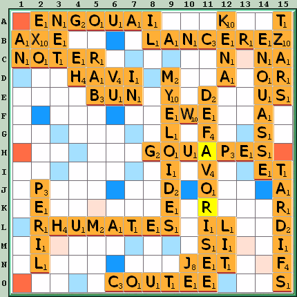 Grille de jeu