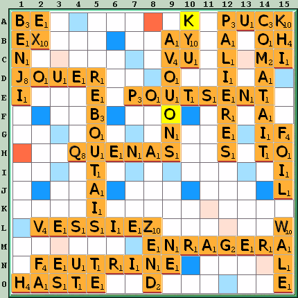 Grille de jeu