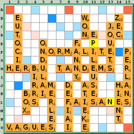 Grille de jeu