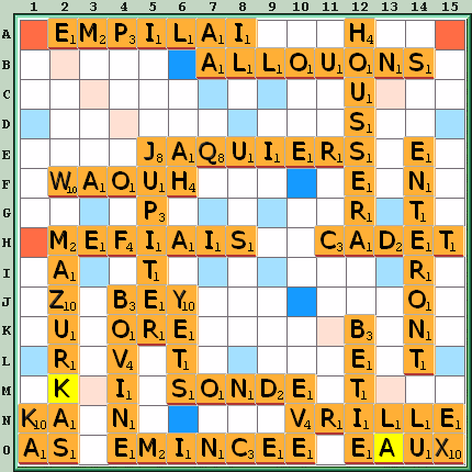 Grille de jeu