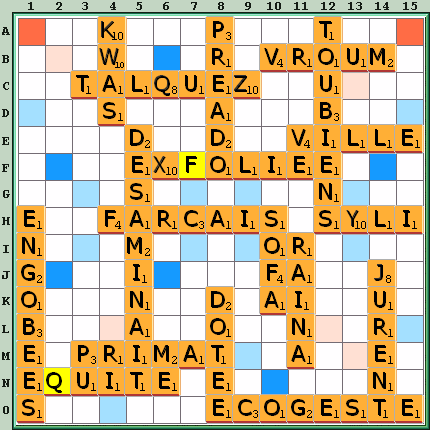 Grille de jeu
