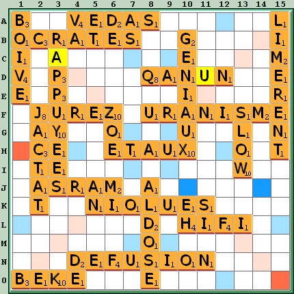 Grille de jeu
