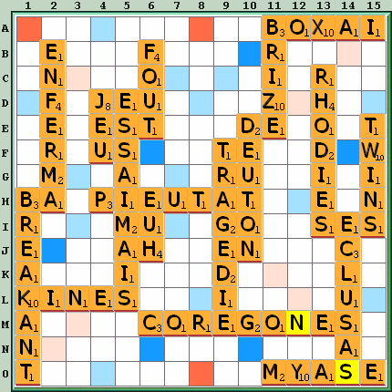 Grille de jeu