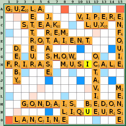 Grille de jeu