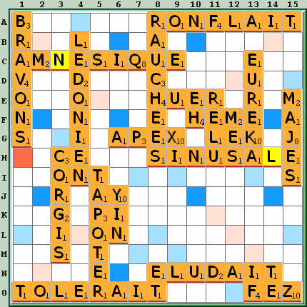 Grille de jeu