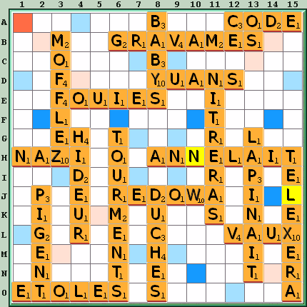 Grille de jeu