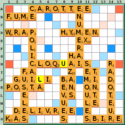 Grille de jeu