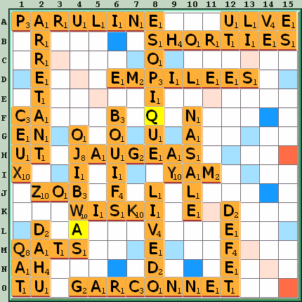 Grille de jeu