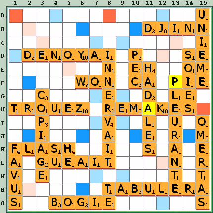 Grille de jeu