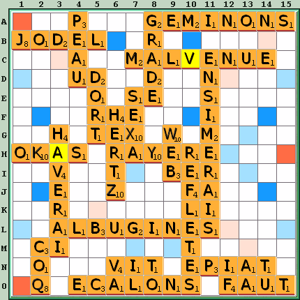 Grille de jeu