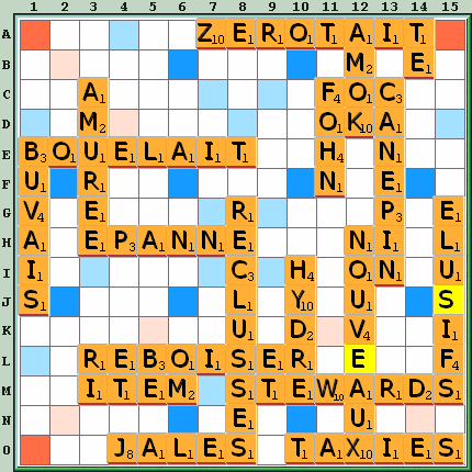 Grille de jeu