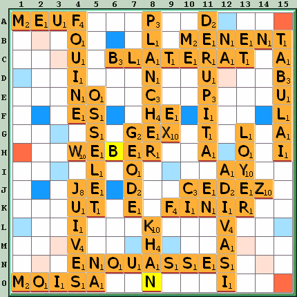 Grille de jeu