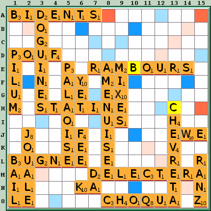 Grille de jeu