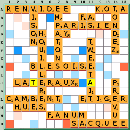 Grille de jeu