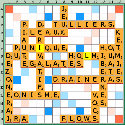 Grille de jeu