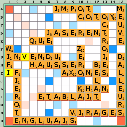 Grille de jeu