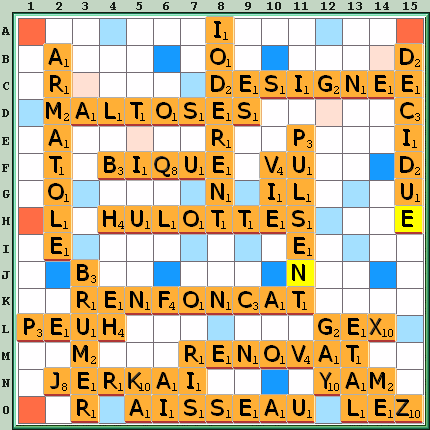 Grille de jeu