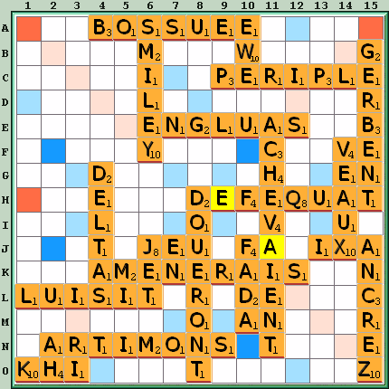 Grille de jeu