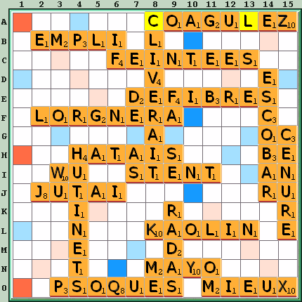 Grille de jeu