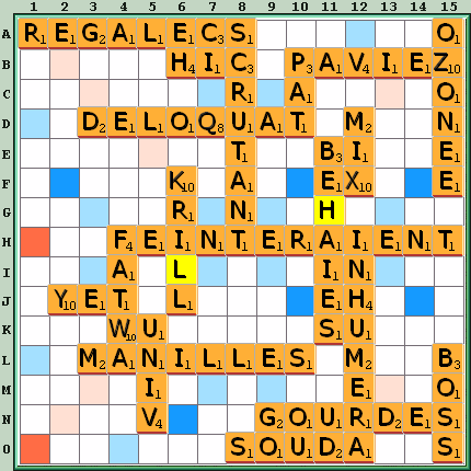 Grille de jeu