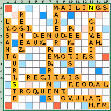 Grille de jeu