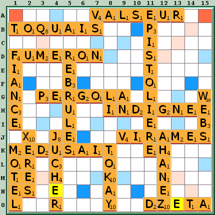 Grille de jeu