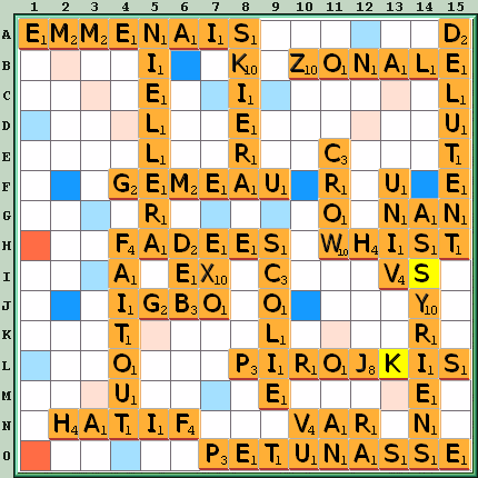 Grille de jeu