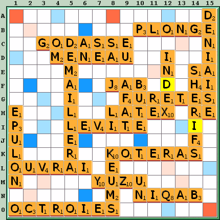 Grille de jeu